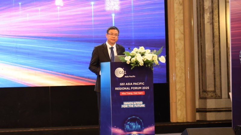  Thứ trưởng Khoa học và Công nghệ Lê Xuân Định phát biểu khai mạc Diễn đàn.