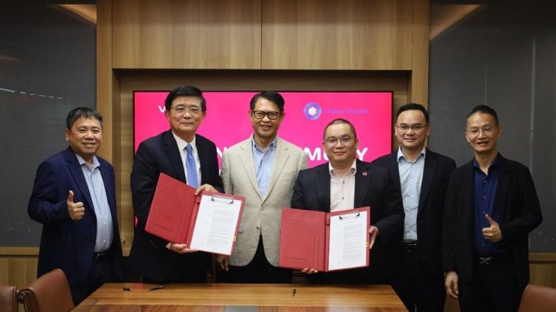 Trung tâm Dịch vụ Dữ liệu và Trí tuệ nhân tạo Viettel và Linker Vision ký kết hợp tác.