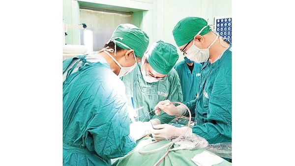 Ca chỉnh hình hàm mặt thành công cho bệnh nhân N.G.B. tại Bệnh viện đa khoa Vũng Tàu với sự hỗ trợ của Bệnh viện Răng Hàm Mặt Thành phố Hồ Chí Minh.