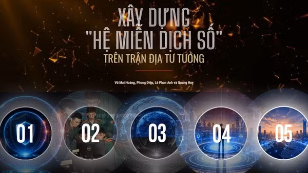 Xây dựng "hệ miễn dịch số" trên trận địa tư tưởng