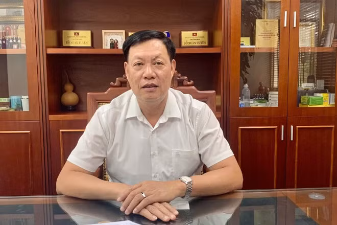 Thứ trưởng Y tế Đỗ Xuân Tuyên.