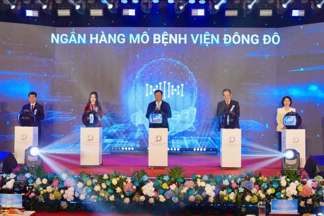 Bệnh viện Đông Đô ra mắt Ngân hàng Mô. 