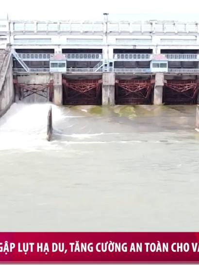 [Video] Bản đồ ngập lụt hạ du, tăng cường an toàn cho vận hành hồ Dầu Tiếng