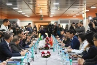 Toàn cảnh Phiên toàn thể Kỳ họp lần thứ 13 Ủy ban liên Chính phủ Việt Nam-Algeria. (Nguồn: Bộ Xây dựng) 