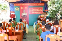 Quang cảnh lễ khởi công điểm tại xã Đam Rông 3, tỉnh Lâm Đồng.