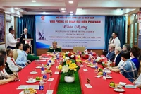 Quang cảnh buổi làm việc.