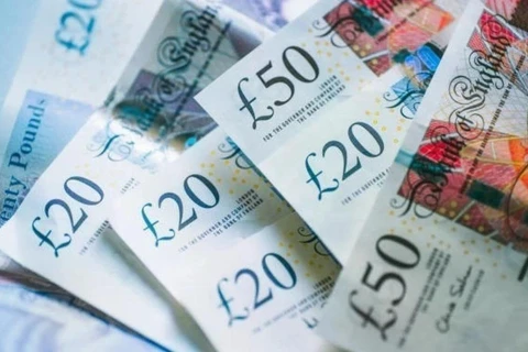 Đồng bảng Anh. (Ảnh: TTXVN)