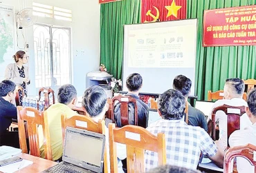 Tập huấn nâng cao kỹ năng sử dụng bộ công cụ SMART cho lực lượng quản lý, bảo vệ rừng Khu bảo tồn thiên nhiên Nam Nung.