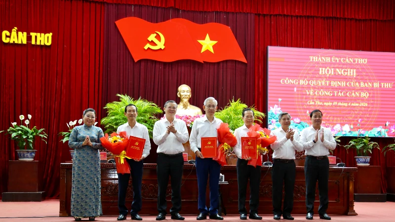 Cần Thơ Bổ Sung Nhân Sự Chủ Chốt Vào Ban Chấp Hành Đảng Bộ Nhiệm Kỳ Mới