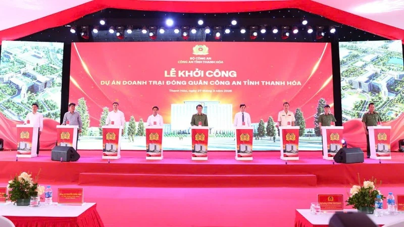 Khởi Công Dự Án Trụ Sở Công An Thanh Hóa Trên Diện Tích 32,8ha