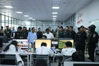 Từ ngày 14 đến 17/7, lực lượng chức năng Campuchia bắt giữ hơn 1.000 nghi phạm liên quan lừa đảo trực tuyến. (Ảnh: Bộ Thông tin Campuchia)