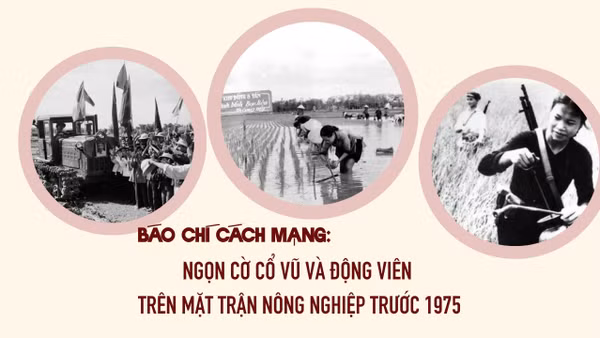 Báo chí cách mạng: Ngọn cờ cổ vũ và động viên trên mặt trận nông nghiệp trước 1975