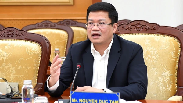 Thứ trưởng Tài chính Nguyễn Đức Tâm. 