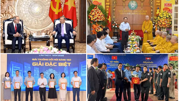 Tin nổi bật ngày 22/5: Tổng Bí thư, Chủ tịch nước Tô Lâm tiếp Phó Chủ tịch cấp cao Tập đoàn Amazon David Zapolsky; Đại tướng Phan Văn Giang thăm LB Nga