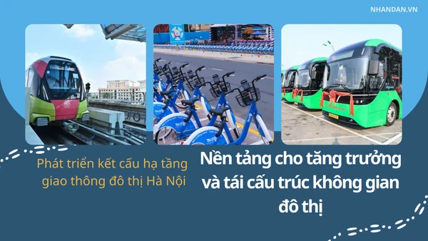 Phát triển kết cấu hạ tầng giao thông đô thị Hà Nội: Nền tảng cho tăng trưởng và tái cấu trúc không gian đô thị