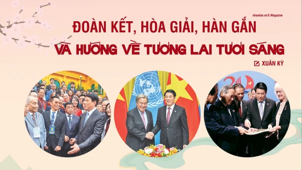 Đoàn kết, hòa giải, hàn gắn và hướng về tương lai tươi sáng