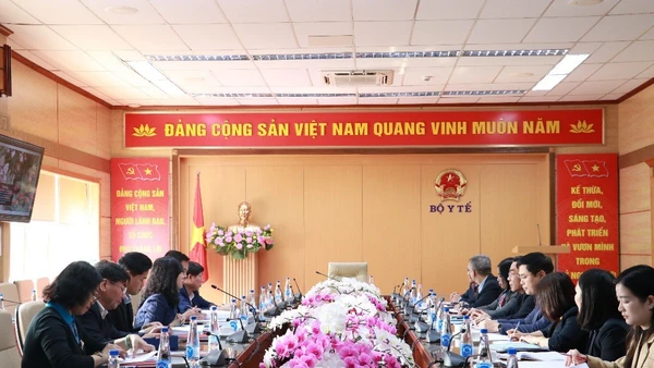 Công đoàn Y tế Việt Nam đã họp xin ý kiến chỉ đạo của Đảng ủy Bộ Y tế về triển khai công tác công đoàn giai đoạn 2026-2030.