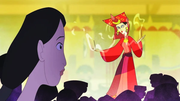 Một cảnh trong phim hoạt hình Tàn thể: Tiền truyện. 