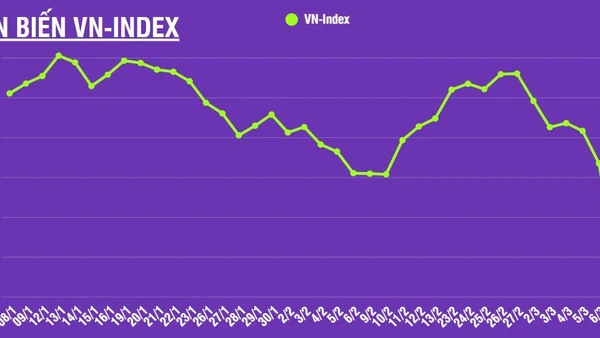 [Infographic] Chứng khoán ngày 10/3: VN-Index phục hồi tăng 23,94 điểm sau phiên giảm mạnh