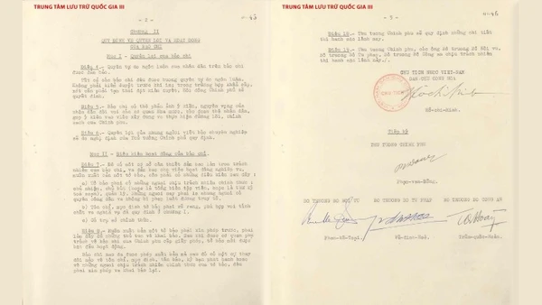 Nguồn: Trung tâm lưu trữ Quốc gia