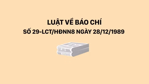 Luật Báo chí năm 1989