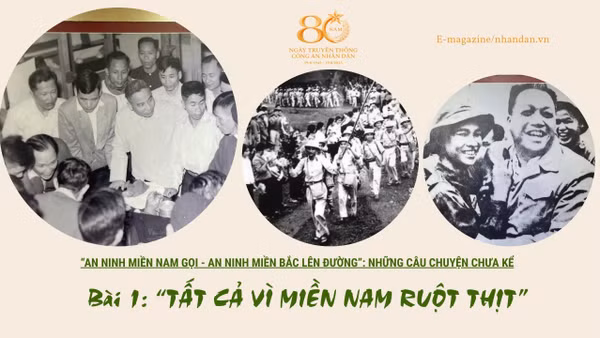 Bài 1: Tất cả vì miền nam ruột thịt