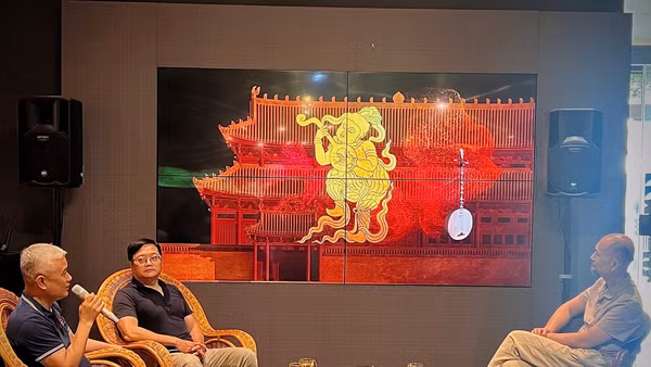 Không gian buổi tọa đàm.