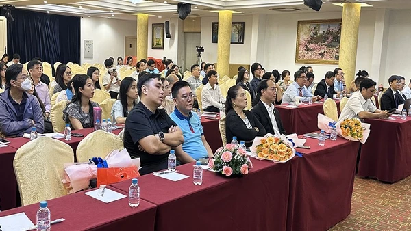 Một góc quang cảnh buổi tập huấn.