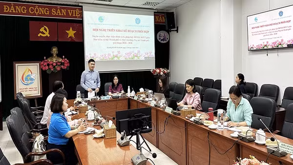 Một góc quang cảnh hội nghị.