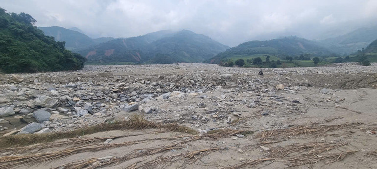 Sau trận lũ quét, tại xã Trịnh Tường, Bát Xát, Lào Cai. Sau trận lũ quét, tại xã Trịnh Tường, Bát Xát, Lào Cai.