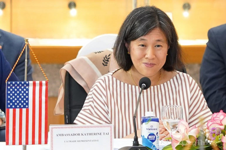 Bà Katherine Tai, Đại diện Thương mại Hoa Kỳ.
