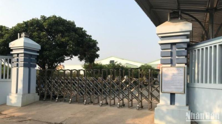 Công ty TNHH Lai Hoài xây dựng nhà xưởng trái phép trên đất nông nghiệp, thôn Lê Như Hổ, xã Hồng Nam, thành phố Hưng Yên, tỉnh Hưng Yên.