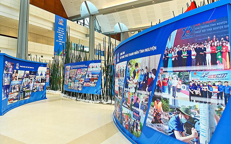 Những hình ảnh ấn tượng, đầy sức trẻ về công tác Đoàn và phong trào thanh thiếu nhi giai đoạn 2017-2022.