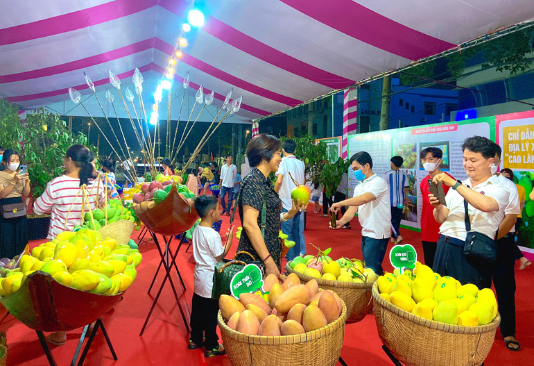 Du khách tham quan, trải nghiệm tại Lễ hội xoài Đồng Tháp năm 2023. Du khách tham quan, trải nghiệm tại Lễ hội xoài Đồng Tháp năm 2023.