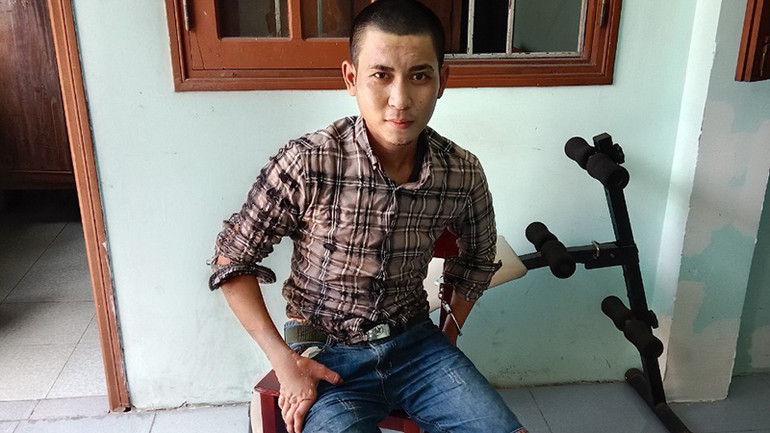 Đối tượng Võ Đoàn Nhựt Quy.