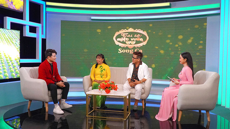 Công bố phát sóng chương trình Tài tử miệt vườn 2023-Phiên bản song ca. (Ảnh: HỮU NGHĨA)