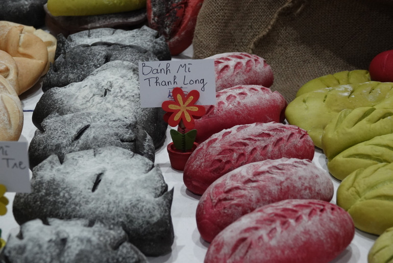 Lễ hội giới thiệu nhiều loại bánh mì độc đáo.