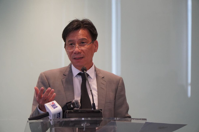 Đại sứ Đặc mệnh toàn quyền Việt Nam tại Indonesia Tạ Văn Thông phát biểu. (Ảnh: TTXVN)