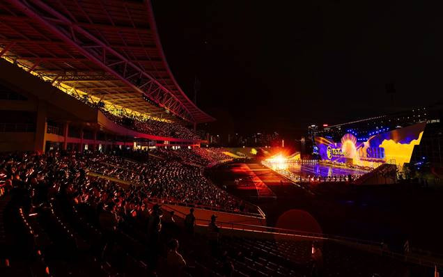 Ngày hội Văn hóa T&amp;T-SHB 2025 với quy mô hơn 15.000 người, đại diện cho 80.000 cán bộ công nhân viên trong hệ thống T&amp;T Group-SHB.