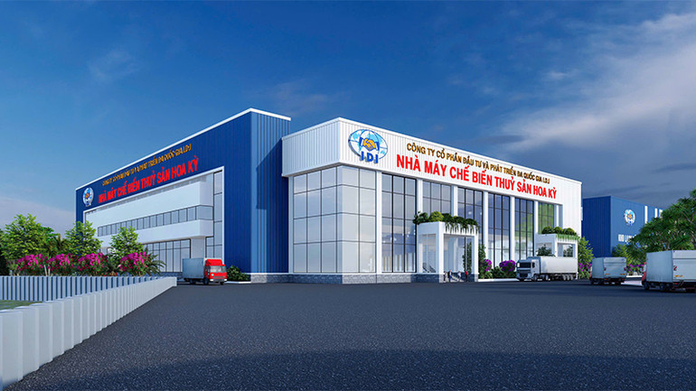 Phối cảnh nhà máy.