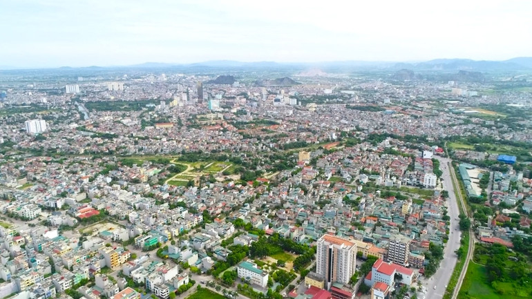 Thành phố Thanh Hóa nhìn từ trên cao. Thành phố Thanh Hóa nhìn từ trên cao.