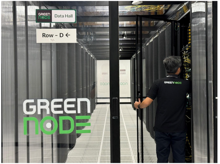 Hạ tầng GPU Cloud quy mô lớn của GreenNode đặt tại Bangkok, Thái Lan.