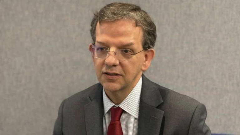 Ông Paulo Medas, Trưởng đoàn Tham vấn và giám sát kinh tế vĩ mô Việt Nam của Quỹ Tiền tệ quốc tế (IMF). (Ảnh: TTXVN)