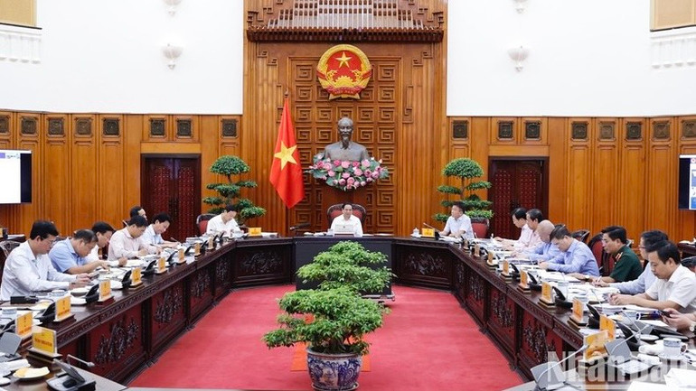 Quang cảnh cuộc họp. (Ảnh: TRẦN HẢI)