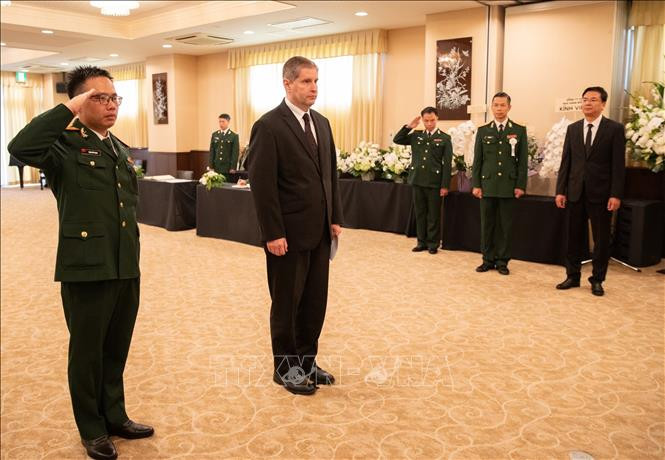 Đại sứ Nga tại Nhật Bản Nikolay Stanislavovich Nozdrev viếng Tổng Bí thư Nguyễn Phú Trọng.