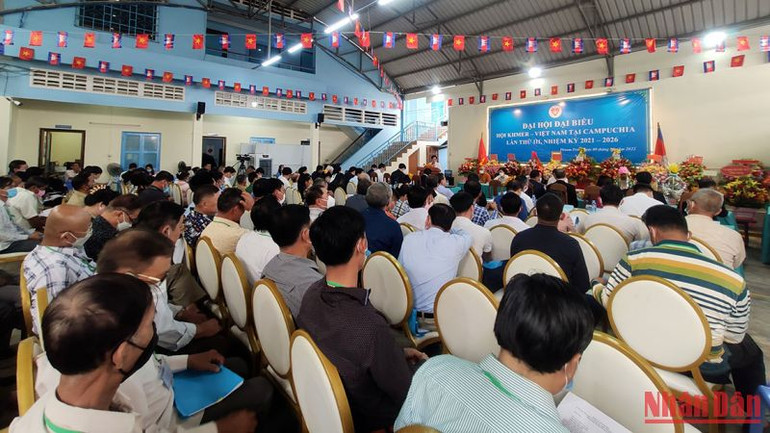 Đại hội đại biểu Hội Khmer-Việt Nam tại Campuchia lần thứ III, nhiệm kỳ 2021-2026.