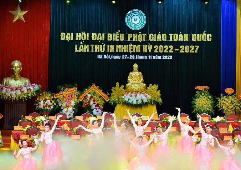 Với chủ đề “Kỷ cương-Trách nhiệm-Đoàn kết-Phát triển”, Đại hội lần này sẽ tiến hành tổng kết, đánh giá thành tựu Phật sự nhiệm kỳ VIII (2017-2022), hoạch định phương hướng hoạt động Phật sự, nhiệm vụ chiến lược phát triển Giáo hội trong 5 năm tiếp theo của nhiệm kỳ IX (2022-2027).