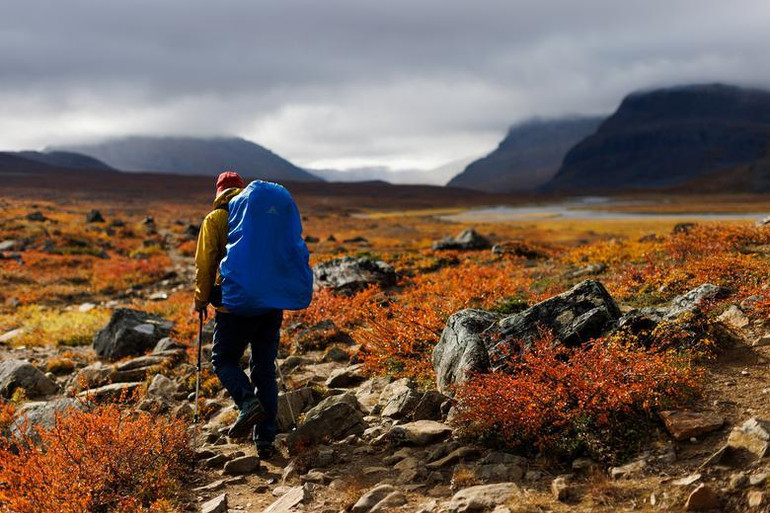 Mùa thu ở Lapland, gần Abisko, Thụy Điển, ngày 12/9. (Ảnh: REUTERS) Mùa thu ở Lapland, gần Abisko, Thụy Điển, ngày 12/9. (Ảnh: REUTERS)