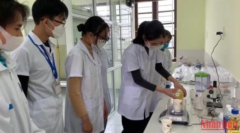 Hàng loạt giải thưởng khoa học kỹ thuật của cô và trò trường Trung học phổ thông Đông Thụy Anh được cấp Trung ương, cấp tỉnh vinh danh đều xuất phát từ những phòng thực hành được đầu tư, xây dựng đồng bộ tại trường.