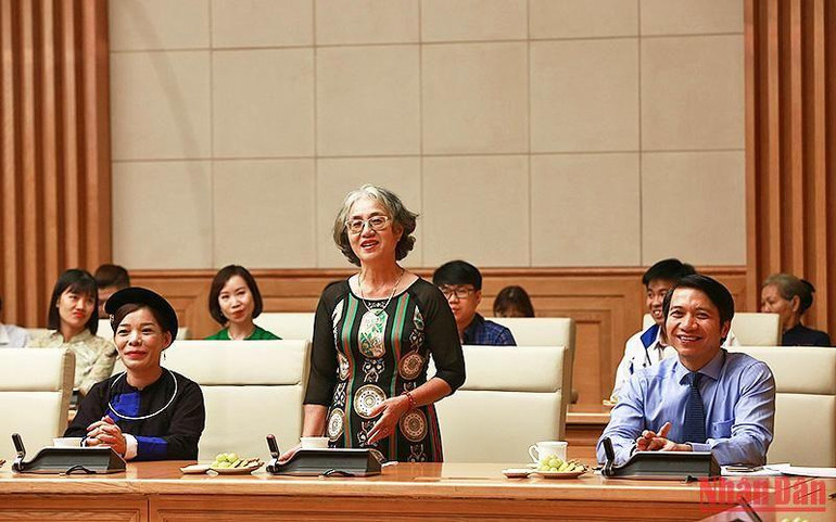 Cô giáo Nguyễn Thị Lê Dung chia sẻ về tình yêu với nghề.